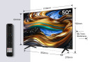 foto de TV TCL 50 50P755 UHD GOOGLETV DOLBY ATMOS