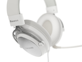 foto de AURICULARES GAMING GENESIS TORON 301 BLANCO