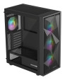 foto de CAJA GAMING GENESIS DIAXID 605 ARGB ATX MEDIATORRE 1XUSB-C 2XUSB3.0 SIN PSU