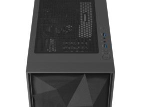 foto de CAJA GAMING GENESIS DIAXID 605F ATX MEDIATORRE 1XUSB-C 2XUSB3.0 NEGRO SIN FUENTE