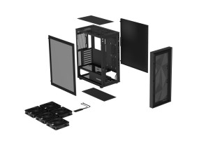 foto de CAJA GAMING GENESIS DIAXID 605F ATX MEDIATORRE 1XUSB-C 2XUSB3.0 NEGRO SIN FUENTE