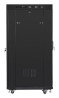 foto de ARMARIO LANBERG RACK 19 27U 600X800 FLAT PACK PUERTA MESH NEGRO CON LCD