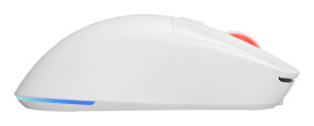 foto de RATON GAMING GENESIS ZIRCON XIII CUSTOMIZABLE INALAMBRICO 26000 DPI BLANCO