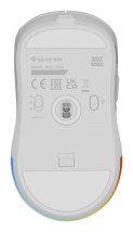 foto de RATON GAMING GENESIS ZIRCON XIII CUSTOMIZABLE INALAMBRICO 26000 DPI BLANCO