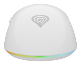 foto de RATON GAMING GENESIS ZIRCON XIII CUSTOMIZABLE INALAMBRICO 26000 DPI BLANCO