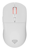 foto de RATON GAMING GENESIS ZIRCON XIII CUSTOMIZABLE INALAMBRICO 26000 DPI BLANCO