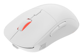 foto de RATON GAMING GENESIS ZIRCON XIII CUSTOMIZABLE INALAMBRICO 26000 DPI BLANCO