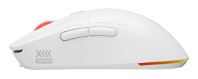 foto de RATON GAMING GENESIS ZIRCON XIII CUSTOMIZABLE INALAMBRICO 26000 DPI BLANCO