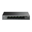 foto de SWITCH TP-LINK LS106LP 6-PUERTOS 10/100 4-PUERTOS POE+