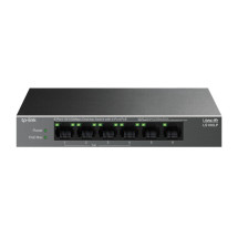 foto de SWITCH TP-LINK LS106LP 6-PUERTOS 10/100 4-PUERTOS POE+