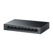 foto de SWITCH TP-LINK LS109P 9 PUERTIOS 10/100 8 PUERTOS POE+