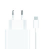 foto de CARGADOR DE PARED XIAOMI TIPO-A 67W + CABLE WHITE