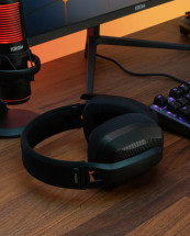 foto de AURICULARES GAMING KROM KANJI WIRELESS NEGRO