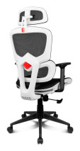 foto de SILLA GAMING DRIFT DRAIR 200  TEJIDO NEGRO / BLANCO MALLA