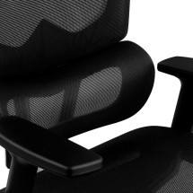 foto de SILLA GAMING DRIFT DRAIR 200  TEJIDO NEGRO / BLANCO MALLA