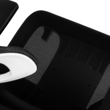 foto de SILLA GAMING DRIFT DRAIR 200  TEJIDO NEGRO / BLANCO MALLA