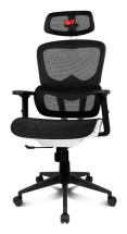 foto de SILLA GAMING DRIFT DRAIR 200  TEJIDO NEGRO / BLANCO MALLA
