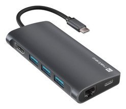 foto de HUB USB-C  8 IN 1 NATEC FOWLER 2 3X USB 3.0 HUB HDMI 4K USB-C