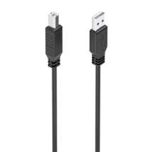 foto de CABLE USB 2.0 AISENS CON AMPLIFICADOR TIPO A/M-B/M, NEGRO, 10M