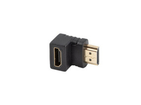 foto de ADAPTADOR 4K LANBERG HDMI(M) A HDMI(H) ANGULO ABAJO