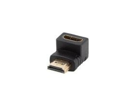 foto de ADAPTADOR 4K LANBERG HDMI(M) A HDMI(H) ANGULO ABAJO