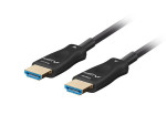 foto de CABLE HDMI AOC LANBERG V2.1 M/M OPTICO ACTIVO 8K60HZ 30M NEGRO