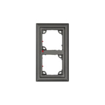 foto de DOUBLE ON-WALL-HOUSING, DARK GREY