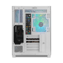 foto de CAJA NOX HUMMER ASTRA NEO SEMITT ATX CRISTAL FRAMELESS BLANCO