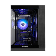 foto de CAJA NOX HUMMER ASTRA NEO SEMITT ATX CRISTAL FRAMELESS NEGRO