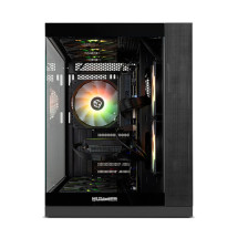 foto de CAJA NOX HUMMER ASTRA NEO SEMITT ATX CRISTAL FRAMELESS NEGRO