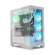 foto de CAJA NOX HUMMER GLOCK SEMITORRE ATX FRAMELESS BLANCO