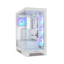 foto de CAJA NOX HUMMER GLOCK SEMITORRE ATX FRAMELESS BLANCO