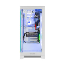 foto de CAJA NOX HUMMER GLOCK SEMITORRE ATX FRAMELESS BLANCO