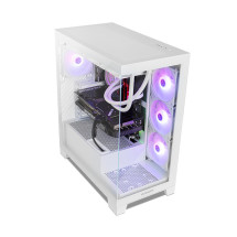 foto de CAJA NOX HUMMER GLOCK SEMITORRE ATX FRAMELESS BLANCO