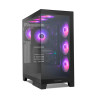 foto de CAJA NOX HUMMER GLOCK SEMITORRE ATX FRAMELESS NEGRO