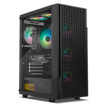 foto de CAJA NOX INFINITY BETA SEMITORRE ATX AIRFLOW ARGB RAINBOW