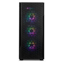 foto de CAJA NOX INFINITY BETA SEMITORRE ATX AIRFLOW ARGB RAINBOW