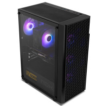 foto de CAJA NOX INFINITY BETA SEMITORRE ATX AIRFLOW ARGB RAINBOW