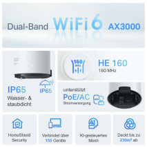 foto de SISTEMA DECO X50-OUTDOOR WI-FI 6 MESH AI AX3000 PARA EXTERIORES