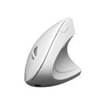 foto de RATON SUBBLIM GLIDE ERGO DUAL BLANCO BLUETOOTH BATERIA RECARGABLE