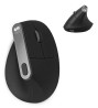 foto de RATON ERGONOMICO SUBBLIM NATURE ERGO DUAL NEGRO BLUETOOTH BATERIA RECARGABLE
