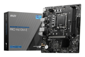 foto de MSI PRO H610M-E placa base Intel H610 LGA 1700 micro ATX