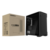 foto de CAJA GAMING GIGABYTE C102 GLASS MATX 2XUSB3.0 C  S/F NEGRO