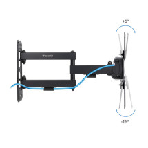 foto de SOPORTE TOOQ PARED PANTALLAS 13-43 GIRA/INCLI NEGRO