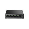 foto de SWITCH TP-LINK LS105GP 5 PUERTOS GIGA CON 4 PUERTOS POE+