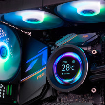 foto de VENTILADOR NOX REFRIGERACION LIQUIDA HUMMER X-240 120MM NEGRO