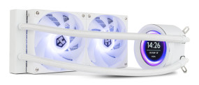 foto de VENTILADOR NOX REFRIGERACION LIQUIDA HUMMER X-240 120MM BLANCO