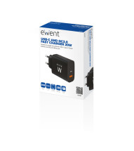 foto de CARGADOR MOVIL EWENT RAPIDO USB-C y QC3.0 20W