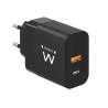 foto de CARGADOR MOVIL EWENT RAPIDO USB-C/A 45W