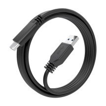 foto de CABLE AISENS USB 3.1 GEN2 10GBPS 3A TIPO USB-C/M-A/M NEGRO 2.0M